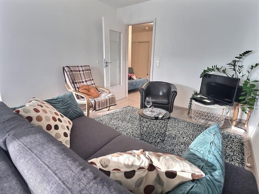 Superbe Appartement Avec 2 Balcons - Vue Sur La Cathedrale Environ 15 Min En Tram Strasbourg Eksteriør bilde