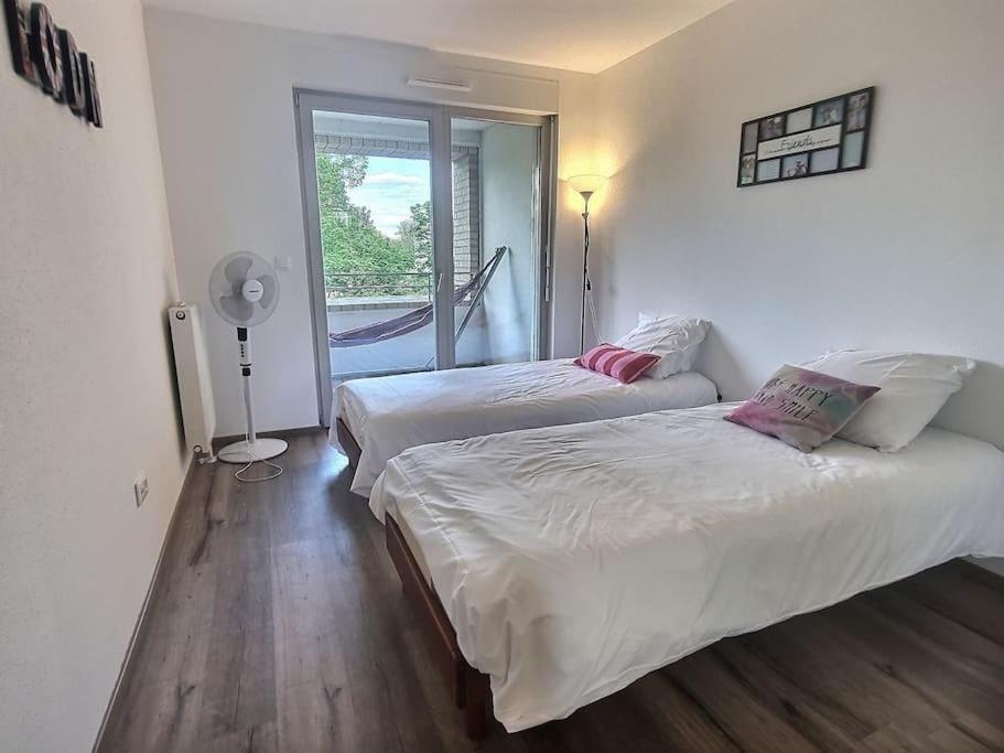 Superbe Appartement Avec 2 Balcons - Vue Sur La Cathedrale Environ 15 Min En Tram Strasbourg Eksteriør bilde